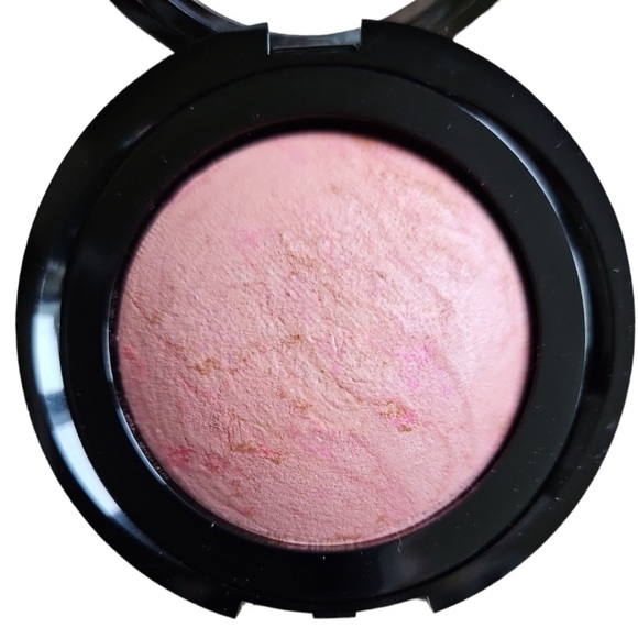 Laura Geller Blush-N-Brighten Marbelized Blush Compact Pink Buttercream NEW - Picture 6 of 10